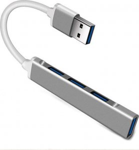 HUB USB Alogy HUB Alogy USB na 4 porty USB 3.0 USB-A 5GB/s Adapter rozdzielacz portów rozdzielnik koncentrator sieciowy 9