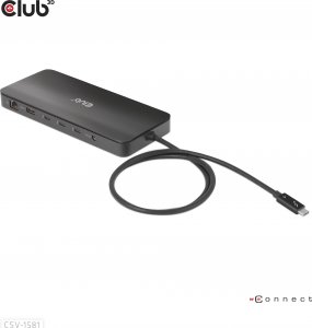 HUB USB Club 3D Club3D Thunderbolt4 11-in-1 HUB > 3xThunderbolt/3xUSB  St/Bu retail 4