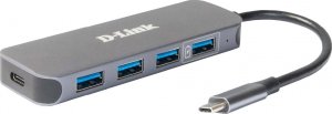 HUB USB D-Link D-Link DUB-2340  2-in-1 USB-C Hub mit USB-PD retail 1
