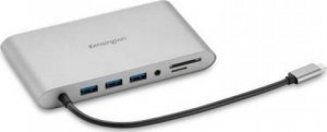 HUB USB Kensington HUB USB Kensington K33853WW Full HD Srebrzysty 1