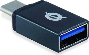 HUB USB Conceptronic CONCEPTRONIC USB-Hub 4-Port 3.0  ->4x3.0 +TypC A o.Netzt. sw 5