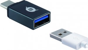 HUB USB Conceptronic CONCEPTRONIC USB-Hub 4-Port 3.0  ->4x3.0 +TypC A o.Netzt. sw 6