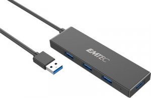 HUB USB Emtec EMTEC Hub Ultra Slim USB3.1 4-Port T620A Type-A 1