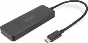 HUB USB Digitus DIGITUS USB-Hub 3-Port  C  ->3xHDMI m.Kabel          schwarz 1