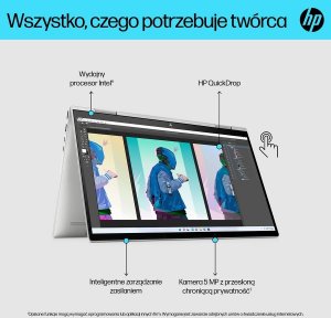 Laptop HP Envy x360 15-ew0000ne i7-1255U / 16 GB / 1 TB / W11 / RTX 2050 / 120 Hz (6Z2R1EAR#ABV) 12