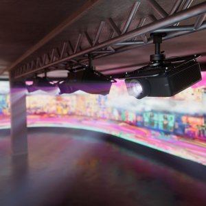 Projektor Optoma Optoma ZU725T; Full motorised zoom and H+V lens shift / IP5X / 30,000H / 4K HDR compatible 2