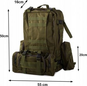 Plecak turystyczny Verk 48 l Zielony 8