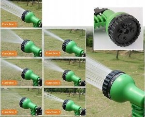 Verk WĄŻ OGRODOWY ROZCIĄGLIWY 20m - 60m X-HOSE PISTOLET 6