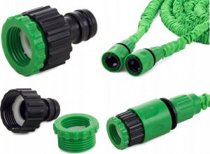 Verk WĄŻ OGRODOWY ROZCIĄGLIWY PISTOLET WYTRZYMAŁY 60m 10