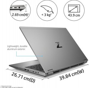 Laptop HP ZBook Fury 17 G8 i7-11800H / 32 GB / 512 GB / W10 Pro / RTX A2000 (62T20EAR#ABB) 8