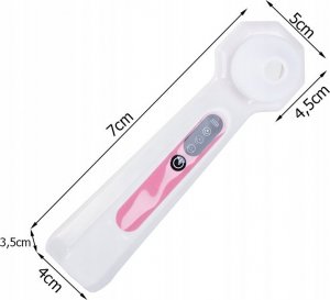 Verk ODKURZACZ DO WĄGRÓW ZASKÓRNIKÓW PRYSZCZY LUPA LED 7