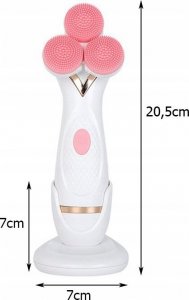 Verk SZCZOTKA DO MYCIA TWARZY MASAŻER ELEKTRYCZNY 3w1 7