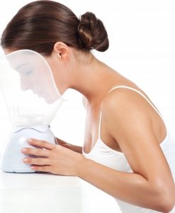 Verk SAUNA PAROWA DO TWARZY INHALATOR KOSMETYCZNA NAWIL 10