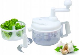 Rozdrabniacz Verk SZATKOWNICA MIKSER DO WARZYW SIEKACZ RĘCZNY SAŁATY 2