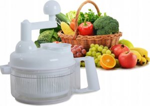 Rozdrabniacz Verk SZATKOWNICA MIKSER DO WARZYW SIEKACZ RĘCZNY SAŁATY 4