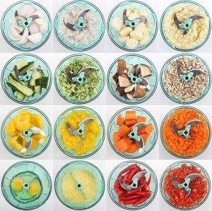 Rozdrabniacz Verk elektryczny, zielony, 300 W 8