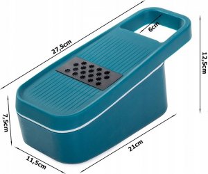 Rozdrabniacz Verk KRAJALNICA SZATKOWNICA TARKA DO WARZYW ZESTAW 15