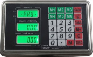 Verk WAGA MAGAZYNOWA SKLEPOWA ELEKTRONICZNA 100kg LCD 6