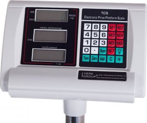 Verk WAGA PLATFORMOWA MAGAZYNOWA LCD DO 300kg 50x40 8