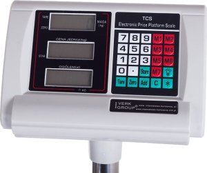 Verk WAGA MAGAZYNOWA PLATFORMA 50x40 OPARCIE 300kg/50g 7