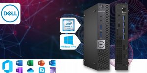Komputer Dell Optiplex 7040 Tiny Intel Core i5 8GB DDR4 512GB SSD Windows 10 Pro 9