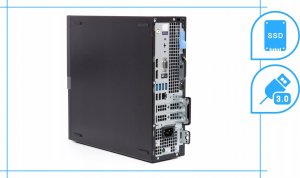 Komputer Dell Optiplex 5070 Sff Intel Core i5 16GB DDR4 128GB SSD Windows 11 Pro 6