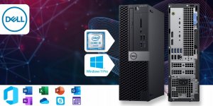 Komputer Dell Optiplex 5070 Sff Intel Core i5 16GB DDR4 128GB SSD Windows 11 Pro 10