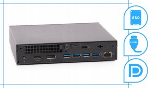 Komputer Dell Optiplex 5050 Tiny Intel Core i5 8GB DDR4 1000GB SSD Windows 10 Pro 4