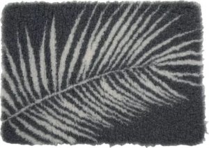 Zolux Posłanie izolujące dry bed z wzorem roślinnym 75x95 cm kol. grafitowy 1