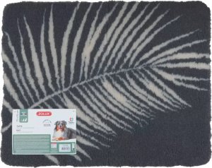 Zolux Posłanie izolujące dry bed z wzorem roślinnym 75x95 cm kol. grafitowy 3