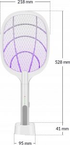 Heckermann Elektryczna packa na owady WD-947 6