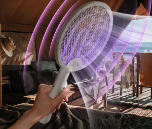 Heckermann Elektryczna packa na owady WD-980 Biała 11