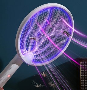 Heckermann Elektryczna packa na owady WD-980 Biała 12