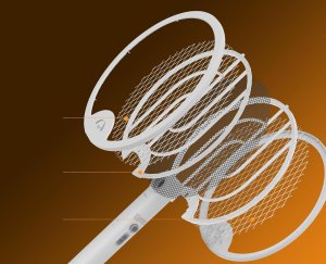 Heckermann Elektryczna packa na owady WD-980 Biała 15