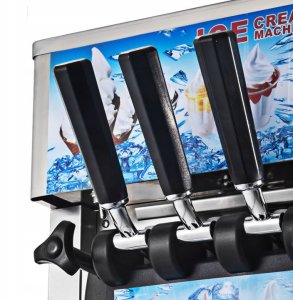 Maszynka do lodów Sonoro Maszyna do lodów włoskich 2x4,2L Heckermann (ZM-168 - 6147254) 3