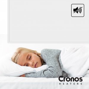 Grzejnik Cronos Zestaw Panel grzewczy IR CRONOS Carbon P800 White + Termostat z pilotem + Zestaw sufitowy 11