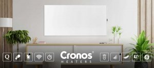 Grzejnik Cronos Panel grzewczy IR CRONOS Synthelith PRO CRP-770TWP White 15