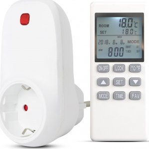 Grzejnik Cronos Zestaw Panel grzewczy IR CRONOS Carbon P800 White + Termostat z pilotem + Nogi 12