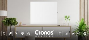 Grzejnik Heckermann Panel grzewczy IR CRONOS Synthelith PRO CRP-300TWP Grey 13