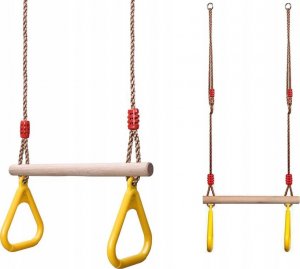 Huśtawka Verk HUŚTAWKA OGRODOWA DLA DZIECI TRAPEZ GIMNASTYCZNY 7