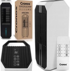 Klimator Heckermann Klimator Cronos OCTAGON ACF01L 9L Czarny 12