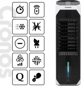 Klimator Heckermann Klimator Cronos OCTAGON ACF01L 9L Czarny 3