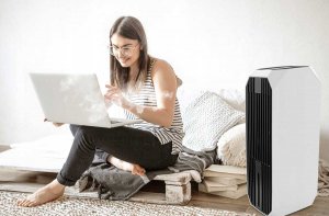 Klimator Heckermann Klimator Cronos OCTAGON ACF01L 9L Czarny 8