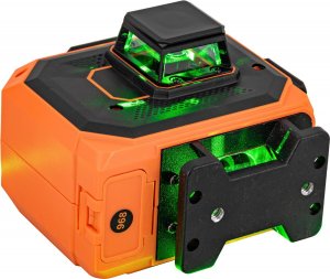 Heckermann Zestaw Poziomica laserowa 16 linii 4DH + tripod + okulary + tarcza 15