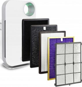 Oczyszczacz powietrza Heckermann Oczyszczacz powietrza Cronos RING JH-802 White 3