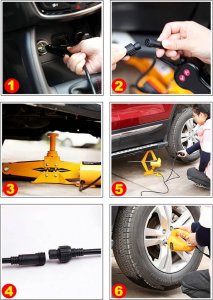 Heckermann Elektryczny podnośnik hydrauliczny TY-EJ03 2Ton 9