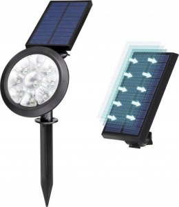 Dekoracja świąteczna Verk LAMPA LAMPKA SOLARNA RGBW LED OGRODOWA ŚWIĄTECZNA 12