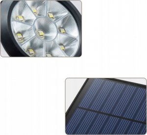 Dekoracja świąteczna Verk LAMPA LAMPKA SOLARNA RGBW LED OGRODOWA ŚWIĄTECZNA 9