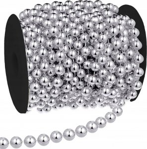 Dekoracja świąteczna Verk Łańcuch na choinkę koraliki girlanda szpula stroik Łańcuch na choinkę koraliki girlanda szpula stroik 13