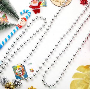 Dekoracja świąteczna Verk Łańcuch na choinkę koraliki girlanda szpula stroik Łańcuch na choinkę koraliki girlanda szpula stroik 7